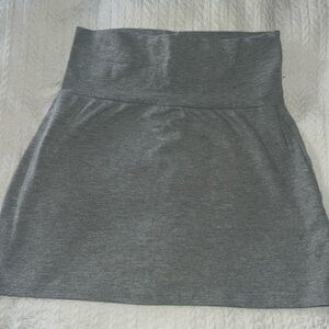 American Apparel grey mini skirt